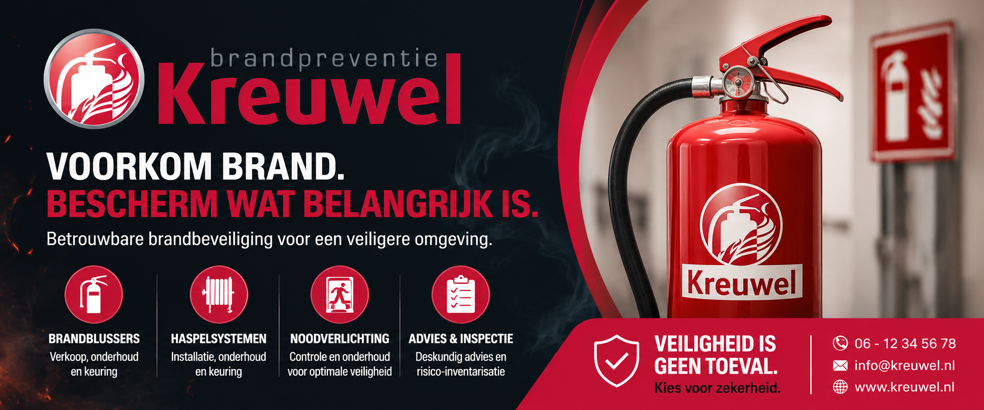 Sponsor Brandpreventie Kreuwel