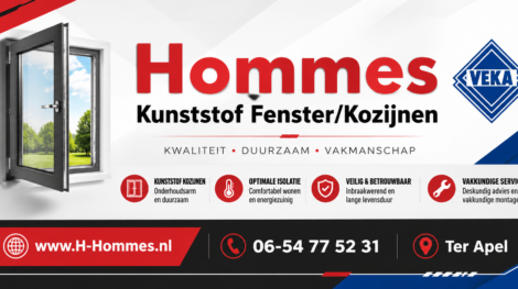 Sponsor Hommes Kunststof Kozijnen