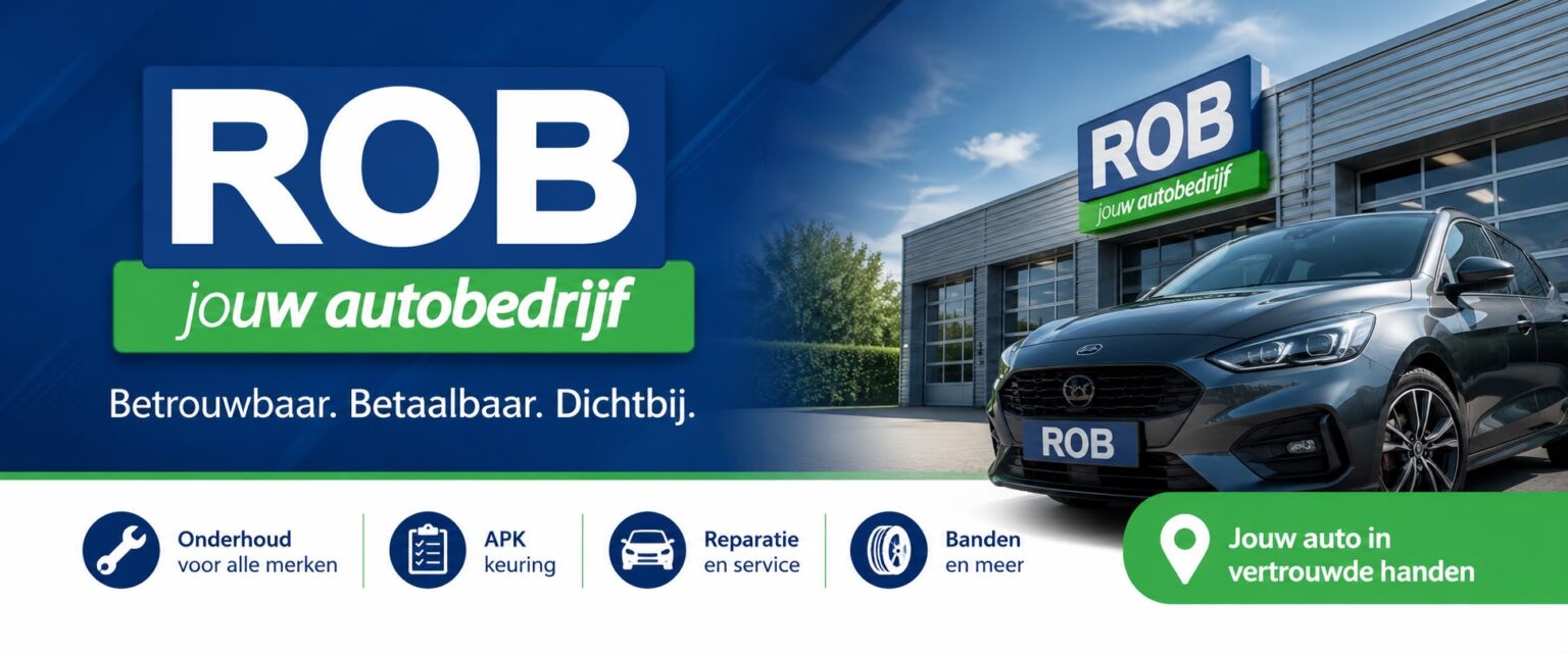 Sponsor ROB jouw autobedrijf
