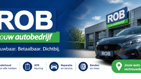Sponsor ROB jouw autobedrijf