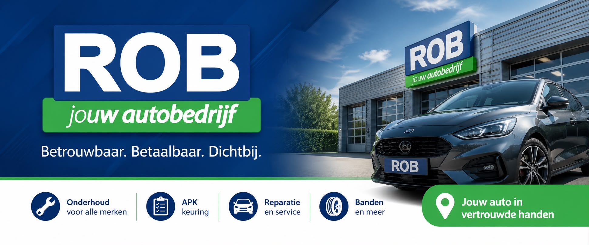 Sponsor ROB jouw autobedrijf